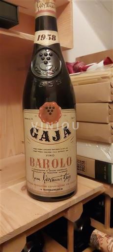 Piemonte Barolo Gaja 1958