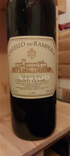 Toscana Chianti Classico Castello dei Rampolla Riserva 1995