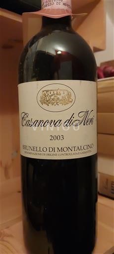 Toscana Brunello di Montalcino Casanova di Neri 2003