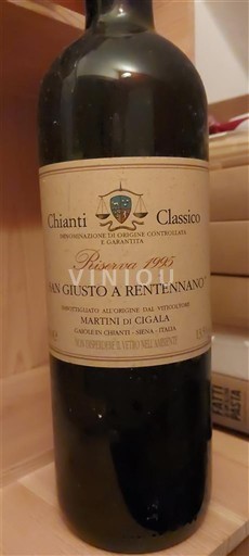 Toscana Chianti Classico San Giusto a Rentennano Riserva 1995