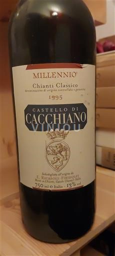 Toscana Chianti Classico Castello di Cacchiano Millennio 1995