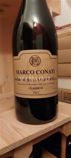 Benecija Amarone della Valpolicella Marco Conati Classico 2015