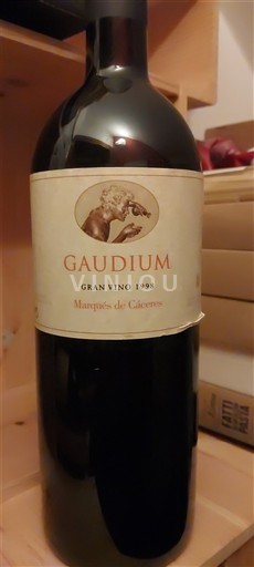 La Rioja Rioja Marqués de Cáceres Gaudium 1998