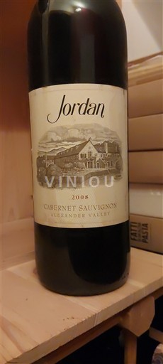 Vùng trồng nho được cấp phép California Thung lũng Alexander Jordan Cabernet Sauvignon 2008
