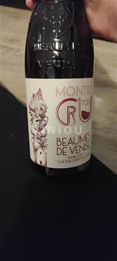 Thung lũng Rhône Beaumes de Venise Château Saint Sauveur Montre Cru 2021
