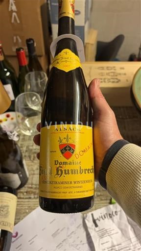 Alsace Domaine Zind Humbrecht Gewurztraminer Wintzenheim Không niên vụ