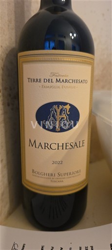 Toscana Bolgheri Terre del Marchesato Marchesale 2022