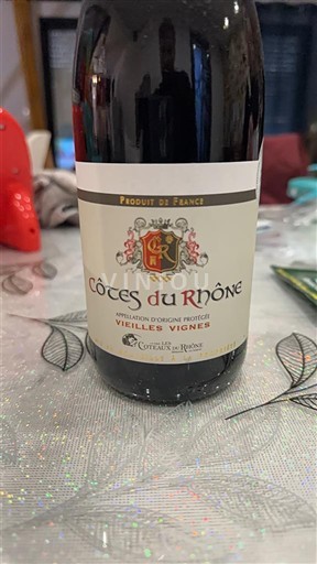 Rhônedalen Côtes du Rhône Cave de Cairanne Vieilles Vignes Icke årgångsbetecknad