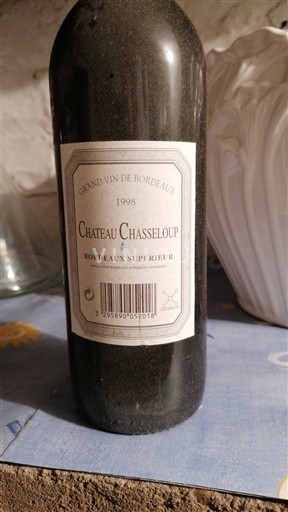 Bordeaux Bordeaux Supérieur Château Chasseloup 1998