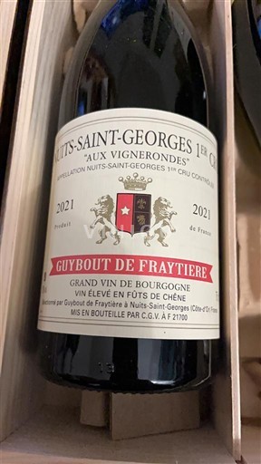 Borgoña Nuits-Saint-Georges Premier Cru Guybout de Fraytière Aux Vignerondes 2021