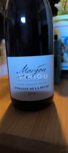 Beaujolais Morgon Domaine La Bêche Vieilles Vignes 2020