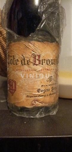 Beaujolais Côte-de-brouilly Eugène Perrin 1982