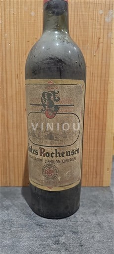 Bordeaux Saint-Émilion Côtes Rocheuses 1947 Icke årgångsbetecknad