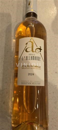 Provence Côtes-de-Provence Domaine L'Allamande 2024