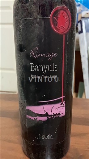 Roussillon Banyuls L'Etoile Rimage 2014