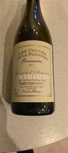 Valle del Ródano Les Vignes de la Passion Bouquets d'Automne 2017