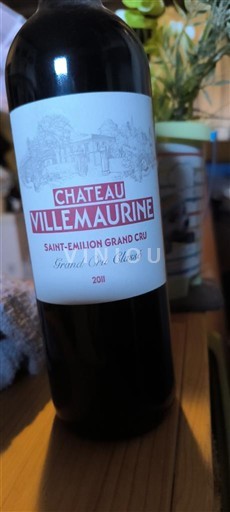 Bordeaux Saint-Émilion Grand Cru Grand Cru Château Villemaurine Grand Cru Classé 2011