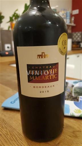 Burdeos Bordeaux Château Bellevue Malartic 2015