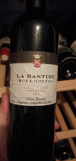 Tây Nam Cahors Château La Bastide Rougepeyre Cabadès Prestige 2019