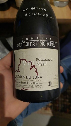 Jura Côtes-du-Jura Domaine S Marnes Blanches Poulsard 2018