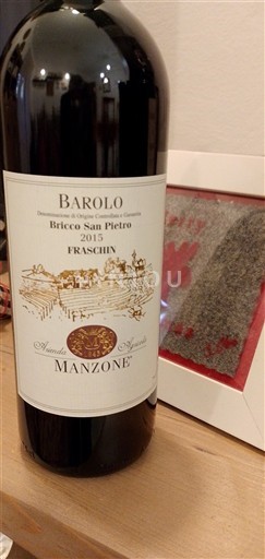 Piemonte Barolo Manzone Bricco San Pietro Fraschin 2015