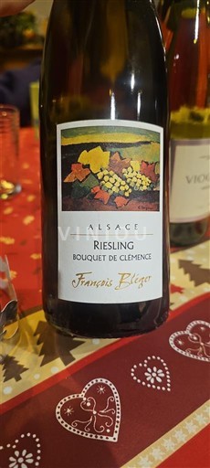 Elsass Nicht spezifiziert François Bleger Bouquet de Clémence Ohne Jahrgang