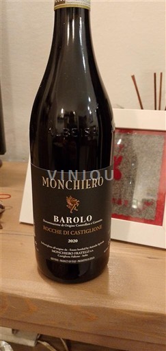 Piemonte Barolo Monchiero Rocche di Castiglione 2020