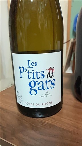 Rhônedalen Côtes du Rhône Famille Abeille-Fabre Les P'tits Gars 2020