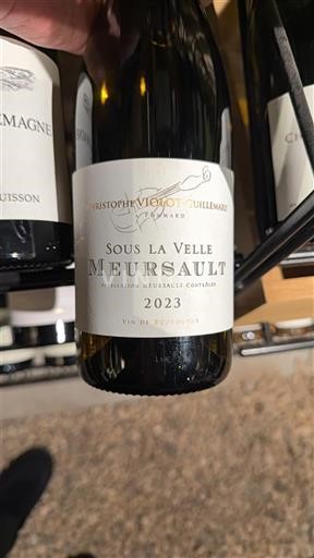 Borgonha Meursault Christophe Violot-Guillemard Sous la Velle 2023