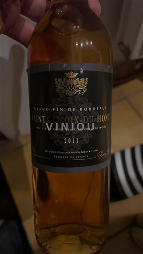 Bordeaux Sainte-Croix-Du-Mont Maison Bouey 2011