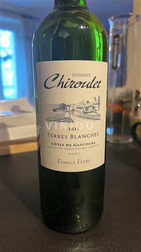 Tây Nam Côtes de Gascogne Domaine Chiroulet Terres Blanches 2021