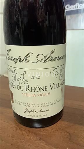 Vallée du Rhône Côtes-du-rhône-villages Joseph Arnaud Vieilles Vignes 2020