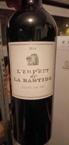 Langvedok Corbières La Bastide L'Esprit de La Bastide 2018