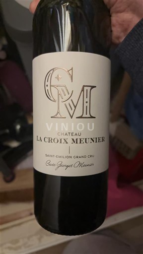 Bordeaux Saint-Émilion Grand Cru Grand Cru Château La Croix Meunier Jacques Meunier 2020