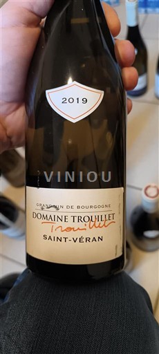 Bourgogne Saint-Véran Domaine Trouillet 2019