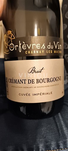 Borgonha Crémant da Borgonha Les Orfèvres du Vin Impériale 2024
