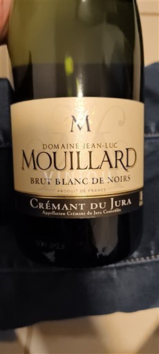 Jura Crémant-du-Jura Domaine Jean-Luc Mouillard Brut Blanc de Noirs 2024