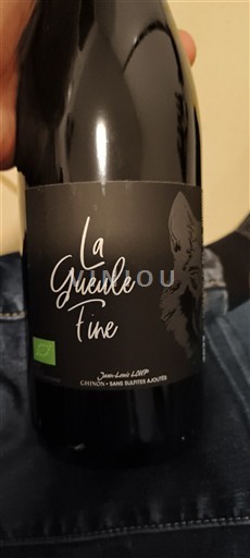 Loire Valley Chinon Jean-Louis Loup La Gueule Fine 2022