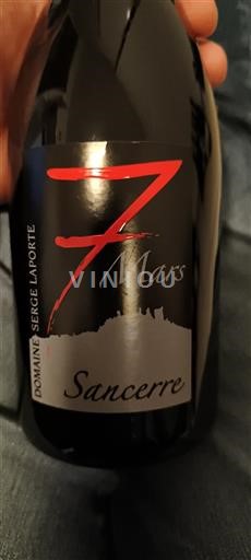 Loiretal Sancerre Domaine Serge Laporte 7 Mars 2022