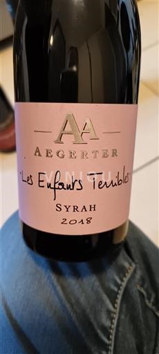 Rhône-dalen Ikke specificeret Aegerter Les Enfants Terribles 2018