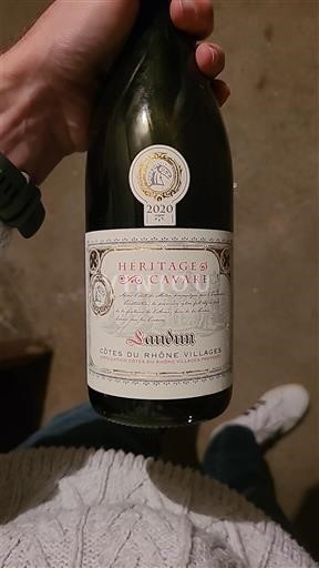 Vallée du Rhône Côtes-du-rhône-villages Sundin Héritage de Cavares 2020