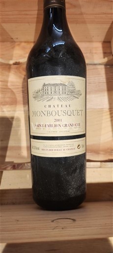 Bordeaux Saint-Émilion Grand Cru Grand Cru Château Monbousquet 2001