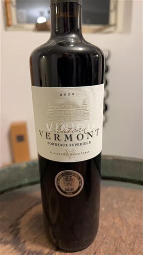 Bordeaux Bordeaux Supérieur Château Vermont 2022
