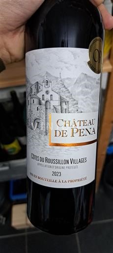 Ruzijon Côtes du Roussillon Villages Château Peña 2023