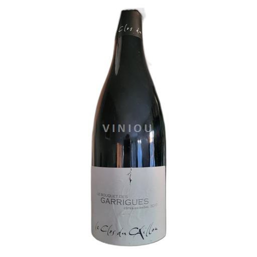 Rhônen laakso Côtes-du-rhône Le Clos du Caillou Le Bouquet des Garrigues 2017