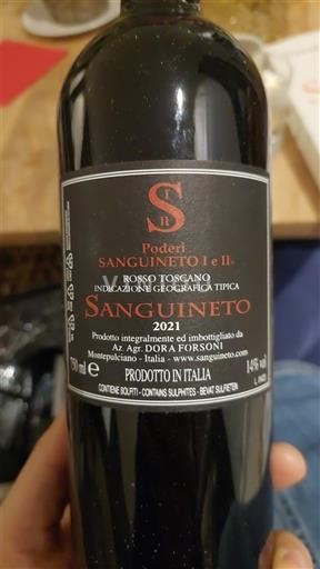 Marche Rosso Piceno Poderi Sanguineto I e II Sanguineto 2021