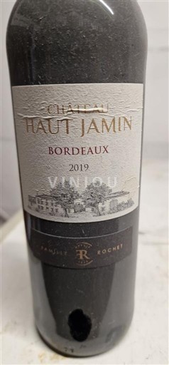 Bordeaux Château Haut Jamin 2019