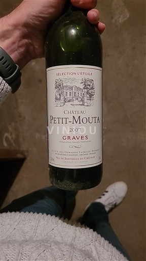 Bordeaux Graves Château Petit-Mouta Sélection L'Étoile 2007
