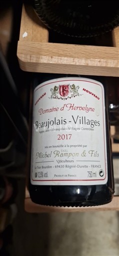 Beaujolais Beaujolais Villages Domaine Herovelyne 2017