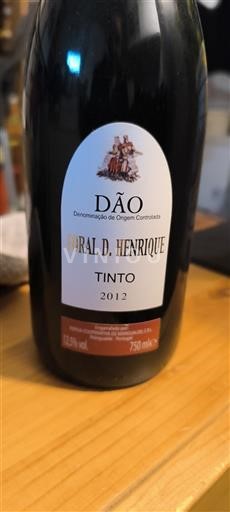 Portogallo Dão Foral D. Henrique 2012